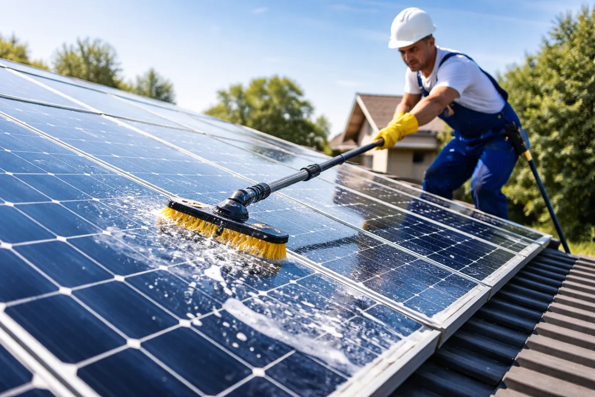 Comment nettoyer efficacement les panneaux solaires pour optimiser leur performance?