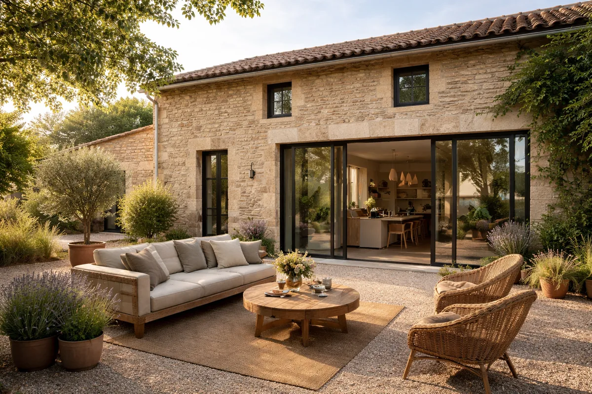 Comment rénover une maison de campagne pour un art de vivre moderne