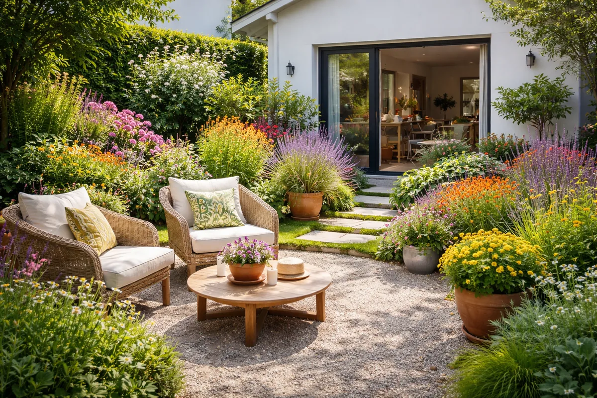 Comment réussir la décoration de votre jardin avec des plantes et des couleurs
