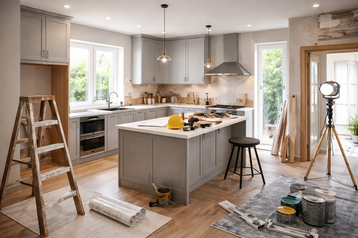 Combien de temps pour rénover une cuisine de 15 m²